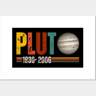 Retro Pluto 1930 - 2006 Posters and Art